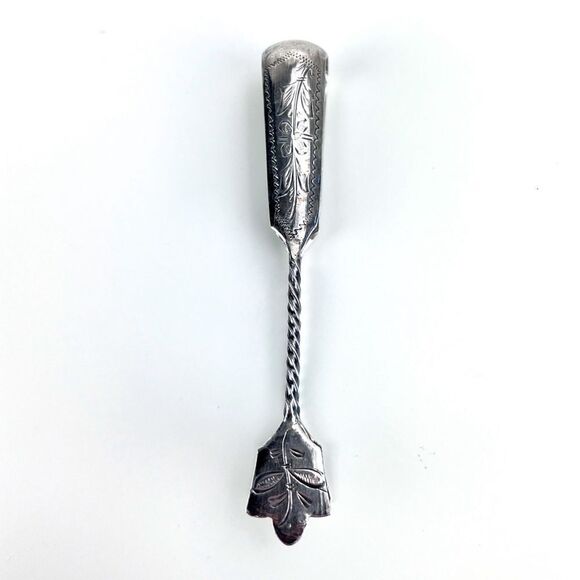 Antique Russian 84 Silver Beautiful Sugar Tongs - Picture 1 of 12